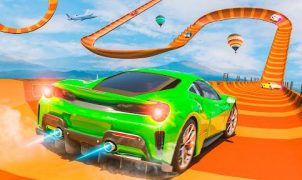 Crazy Super Cars Stunt